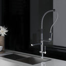 Gessi OXYGENE CUCINA H.T. Art. 00941 - Finox 194 Professional rotating sink mixer - Ideali