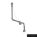 Victoria + Albert classic chain and plug waste set polished chrome