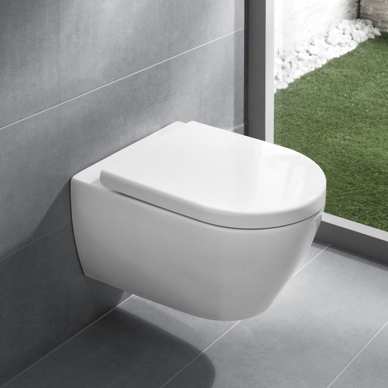 Villeroy & Boch Subway 2.0 Toilet and Toilet Seat Set