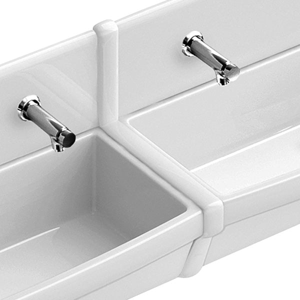 Villeroy &amp; Boch O. novo cover strip install with rear panel white