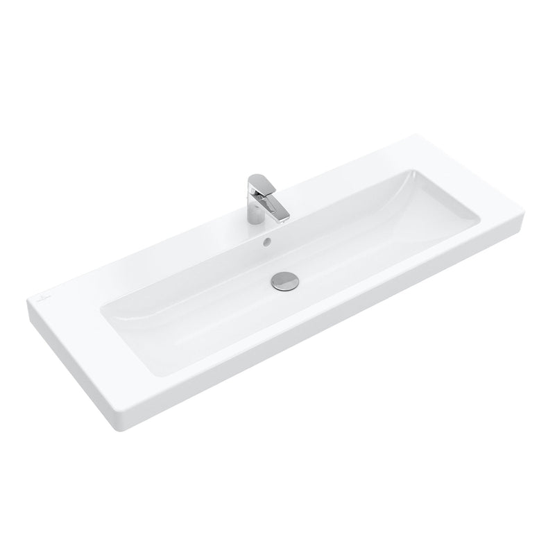 Villeroy &amp; Boch Subway 2.0 vanity washbasin white, with 1 tap hole