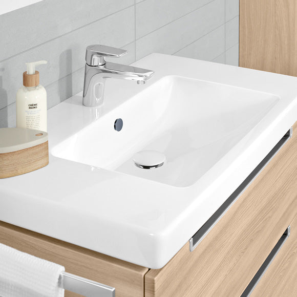 Villeroy & Boch Push-Open Valve with Ceramic Cover