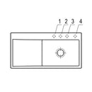 Villeroy & Boch Subway Style 60 Flat Sink