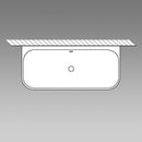 Villeroy & Boch Oberon 2.0 Back-To.Wall Bath - Ideali