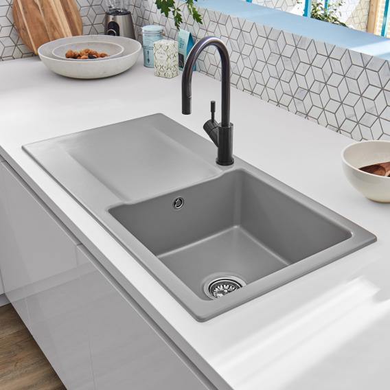 Villeroy & Boch Siluet 60 Built-In Sink With Draining Board - Ideali