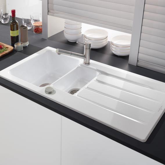 Villeroy & Boch Architectura 60 Xr Built-In Sink With Draining Board - Ideali