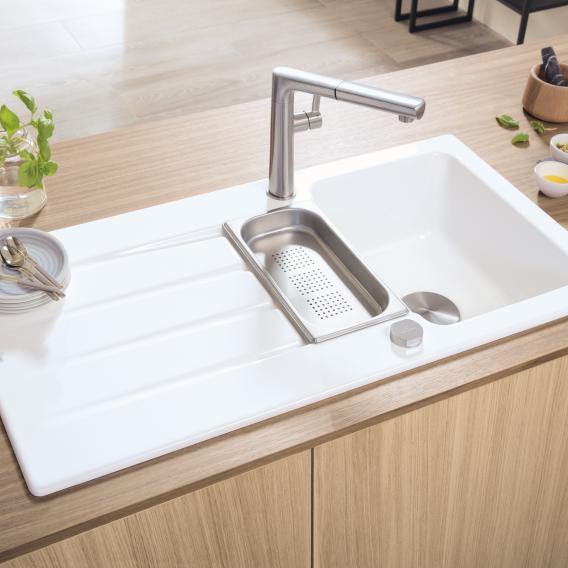 Villeroy & Boch Architectura 60 Xr Built-In Sink With Draining Board - Ideali