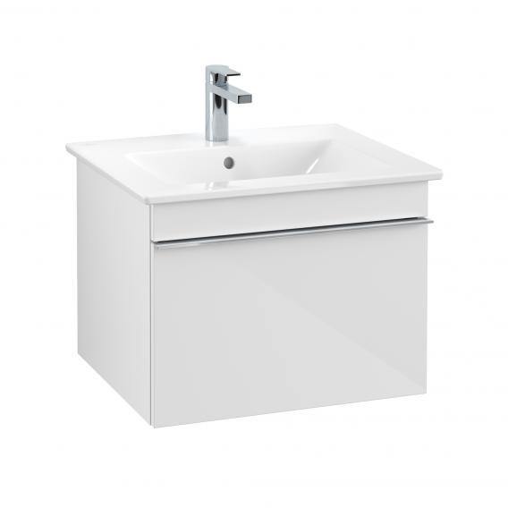 Villeroy & Boch Venticello Washbasin With Vanity Unit With 1 Pull-Out Compartment White, With Ceramicplus, With 1 Tap Hole, With Overflow - Ideali