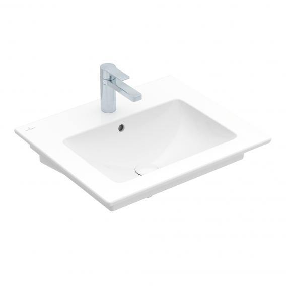 Villeroy & Boch Venticello Washbasin With Vanity Unit With 1 Pull-Out Compartment White, With Ceramicplus, With 1 Tap Hole, With Overflow - Ideali