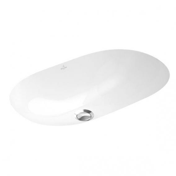 Villeroy & Boch O.Novo Undercounter Basin White, With Ceramicplus, With Overflow - Ideali