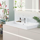 Villeroy & Boch Collaro Vanity Washbasin White, With Ceramicplus, With 1 Tap Hole, With Overflow, Grounded - Ideali