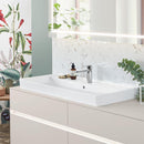 Villeroy & Boch Collaro Vanity Washbasin White, With Ceramicplus, With 1 Tap Hole, With Overflow, Grounded - Ideali