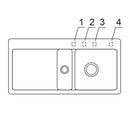 Villeroy & Boch Subway 60 Flat Sink - Ideali