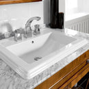 Villeroy & Boch Hommage Drop-In Washbasin Starwhite, With Ceramicplus, With 1 Tap Hole - Ideali