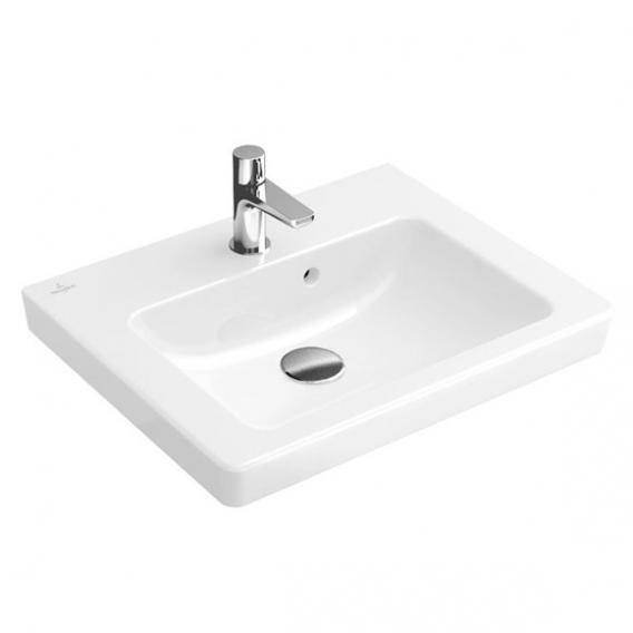 Villeroy & Boch Subway 2.0 Hand Washbasin White, With Ceramicplus, Ungrounded - Ideali