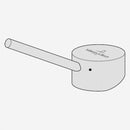 Villeroy & Boch Como Fitting Handle Stainless Steel - Ideali