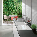 Villeroy & Boch Steel Expert Compact Single Lever Kitchen Mixer - Ideali