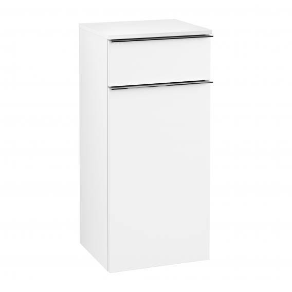 Villeroy & Boch Drawer Front Including Handle For Venticello Side Unit Front Matt White, Handle Chrome - Ideali