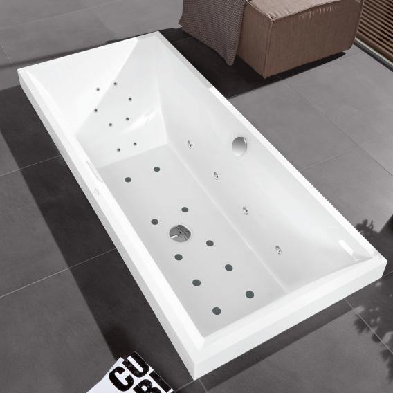 Villeroy & Boch Squaro Rectangular Bath With Whirlpool System - Ideali