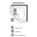 Villeroy & Boch Squaro Corner Bath With Whirlpool System - Ideali