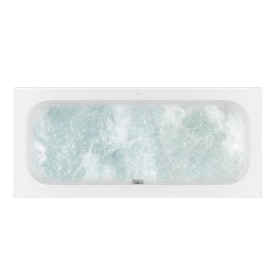 Villeroy & Boch Loop & Friends Square Duo Rectangular Bath With Whirlpool System - Ideali
