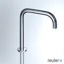 Vola 090 Deck-Mounted, Double Swivel Spout