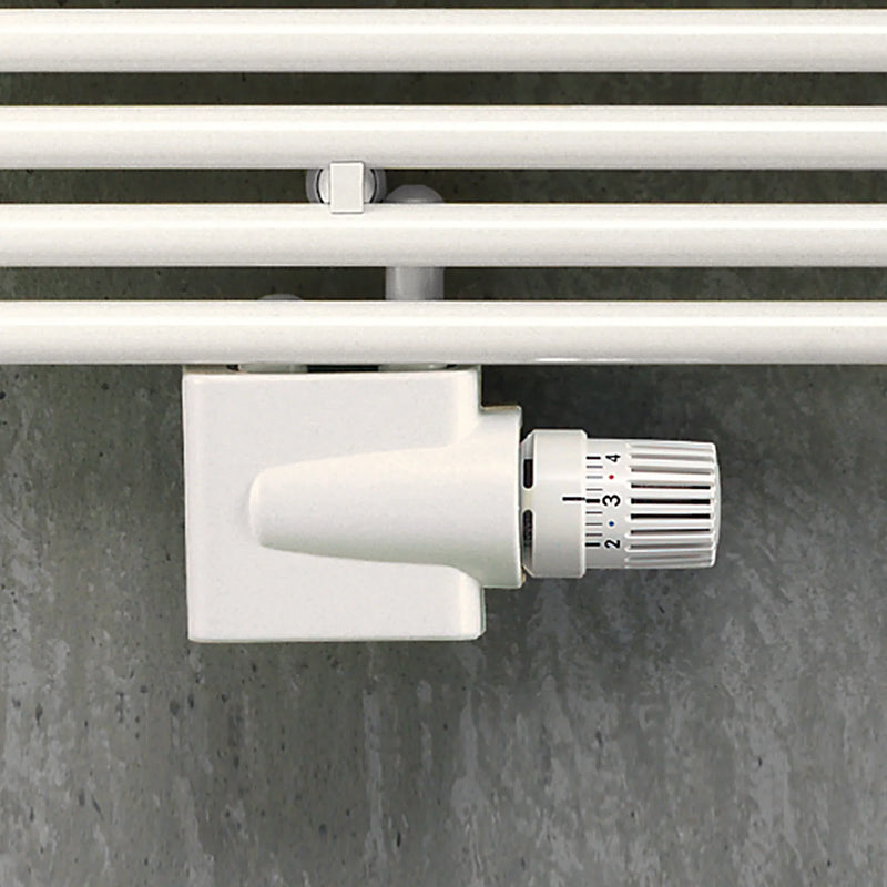 Zehnder Zeno Bow Towel Radiator for Hot Water or Mixed Operation