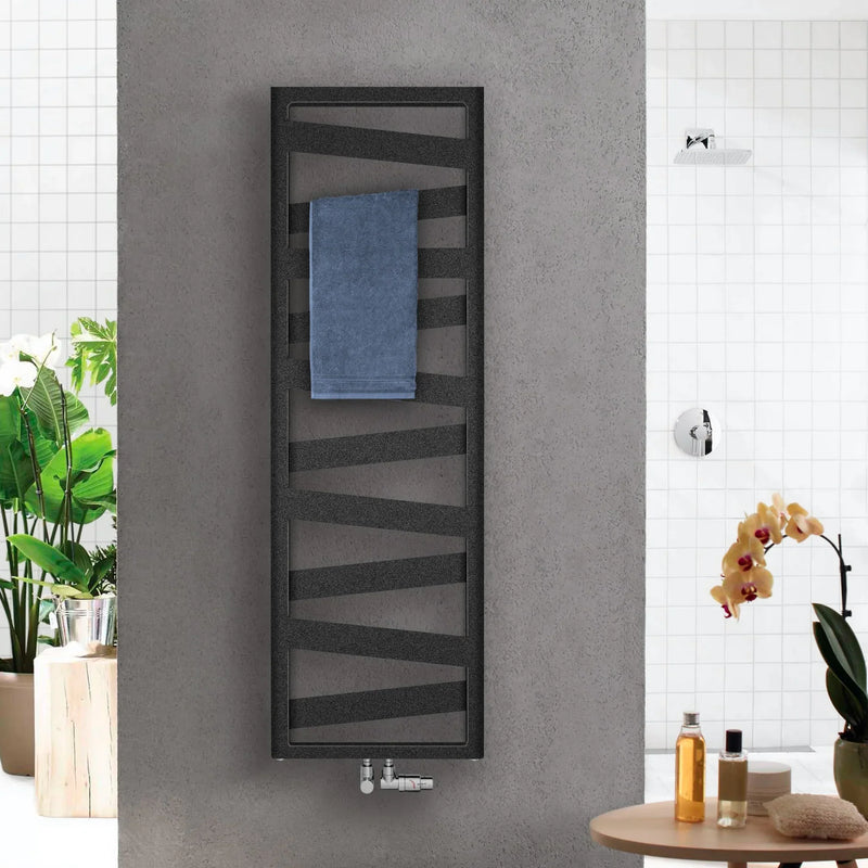 Zehnder Ribbon Bathroom Radiator for Hot Water or Mixed Operation