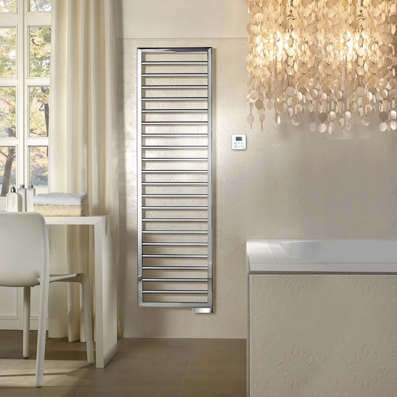 Zehnder Subway Towel Radiator for Purely Electrical Operation