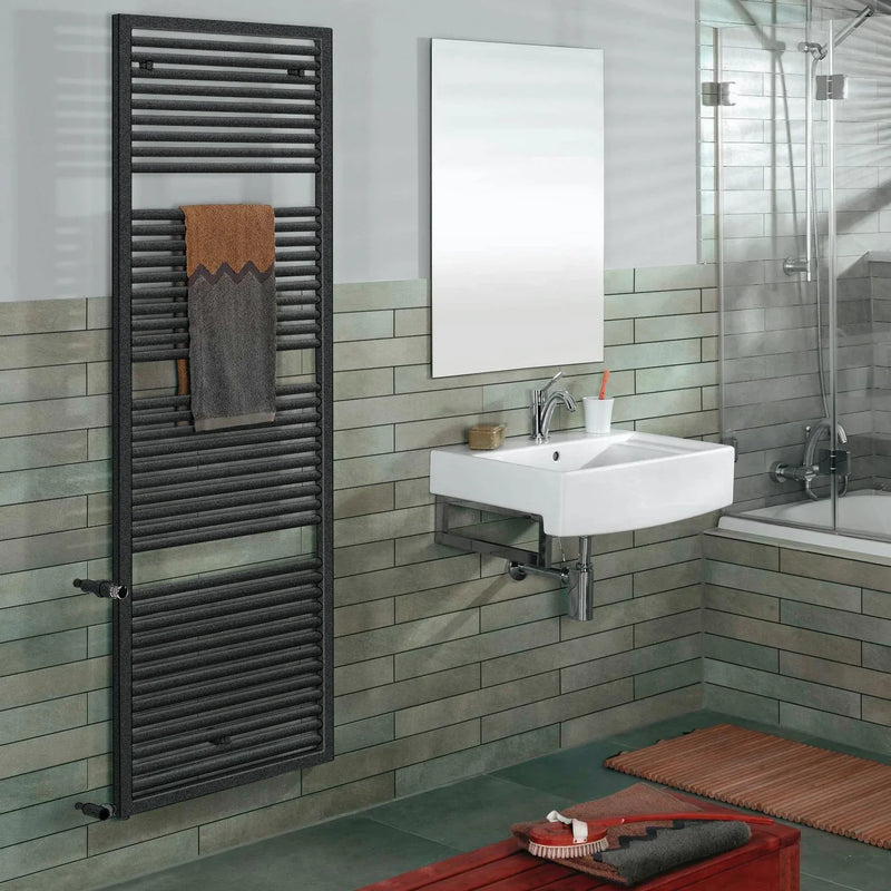 Zehnder Universal Bathroom Radiator as Replacement Model for Hot Water Operation