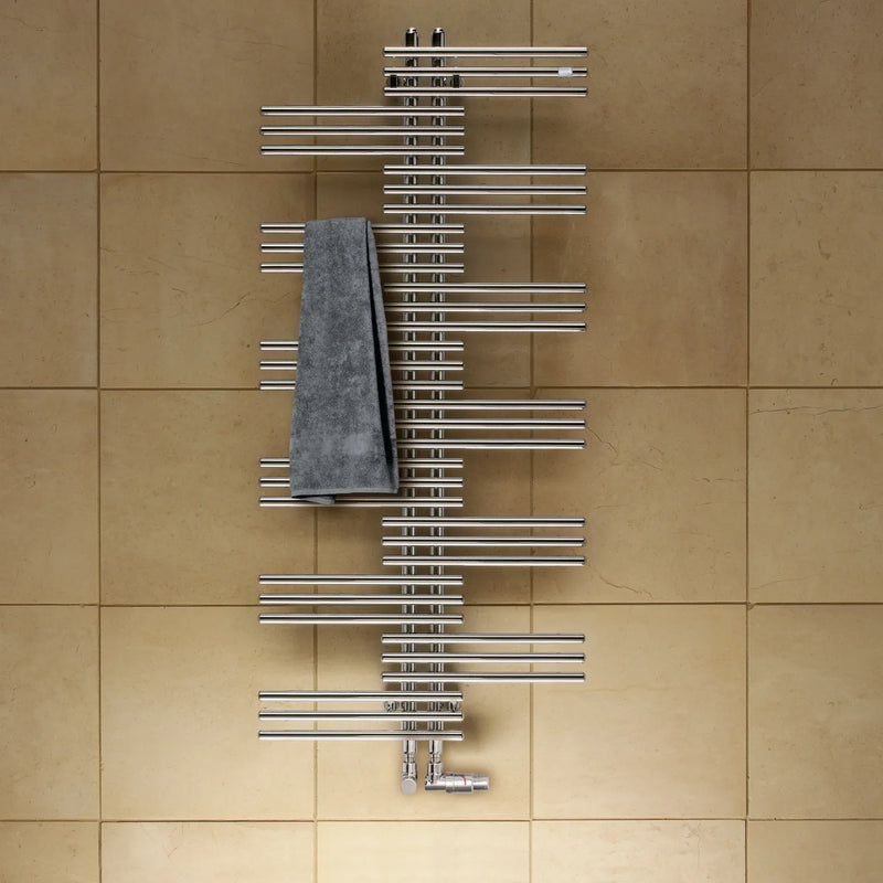 Zehnder Yucca Bathroom Radiator for Hot Water or Mixed Operation