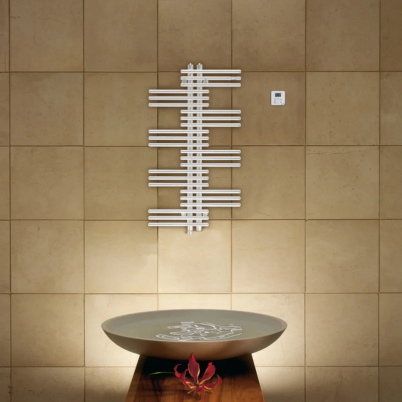 Zehnder Yucca Bathroom Radiator for Purely Electrical Operation