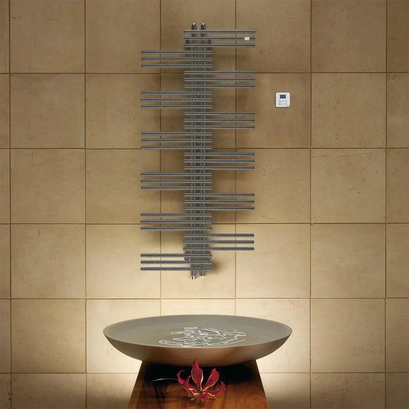 Zehnder Yucca Bathroom Radiator for Purely Electrical Operation